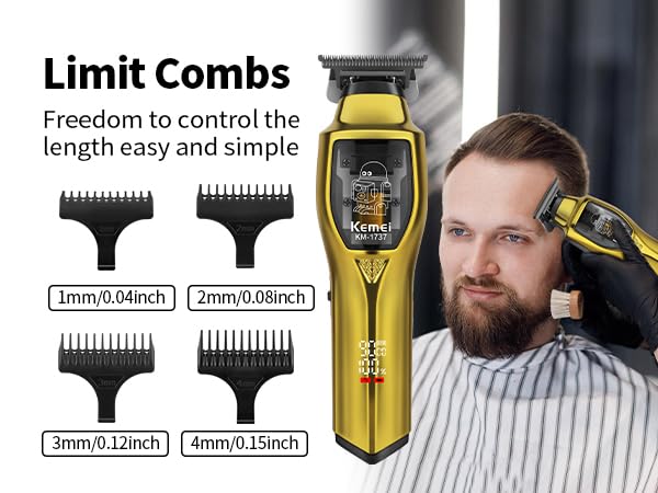 Amazon.co.jp: KEMEI プロフェッショナル コードレス バリカン 男性用
